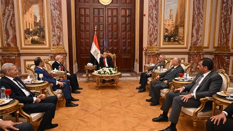 المستشار عصام فريد يستقبل رئيس هيئة النيابة الإدارية والوفد المرافق له