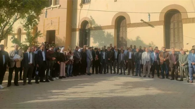 حداد بمحكمة ديروط بأسيوط على أرواح 4 مستشارين ضحايا حادث المنيا