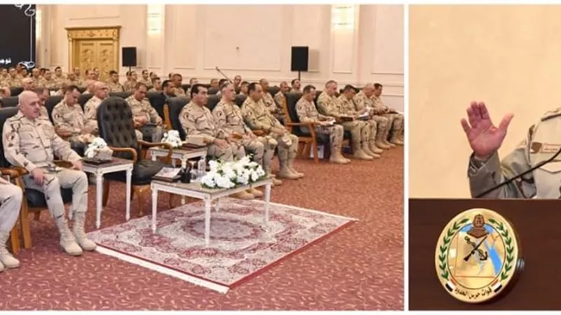 وزير الدفاع يلتقي مقاتلي حرس الحدود ويؤكد الجاهزية لحماية أمن مصر