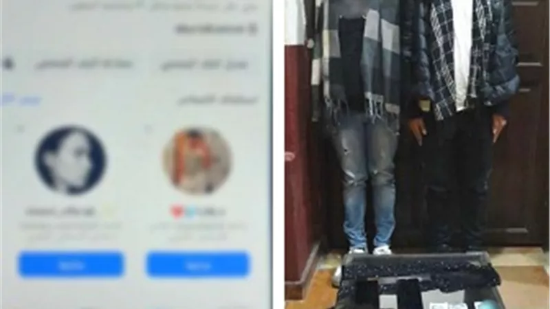 مباحث الآداب تضبط شخصين بالإسكندرية للترويج للفجور عبر تطبيقات الهاتف
