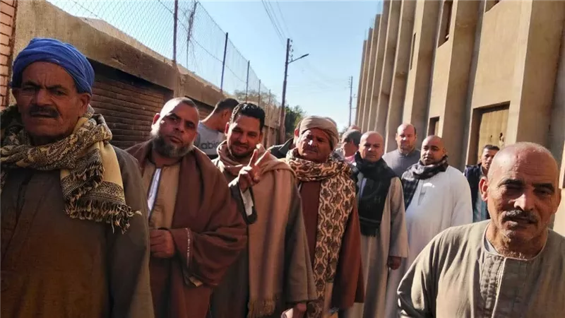 استمرار توافد الناخبين فى دائرة مغاغة وبني مزار للتصويت في انتخابات مجلس النواب