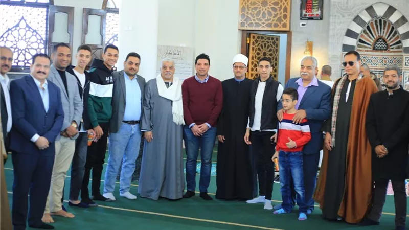 نائب محافظ سوهاج يفتتح مسجد 