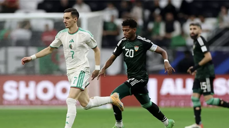 الإمارات تطيح بالجزائر من كأس العرب وتتأهل لنصف النهائي