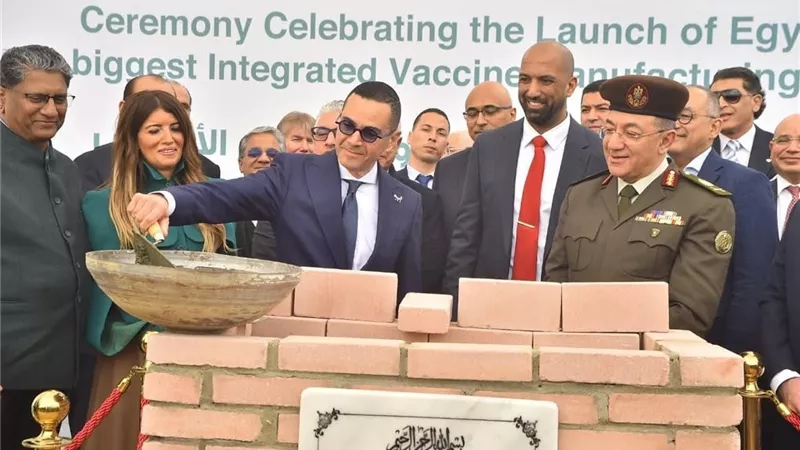 بتكلفة 220 مليون دولار.. وزير الاستثمار يشارك في وضع حجر الأساس لمصنع جينفاكس إيجيبت 