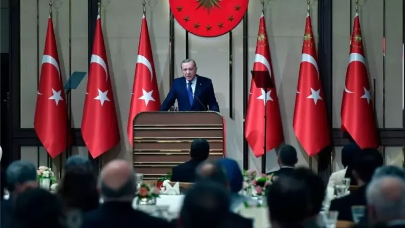 أردوغان: إسرائيل ألقت على غزة قنابل تفوق هيروشيما 14 ضعفًا 