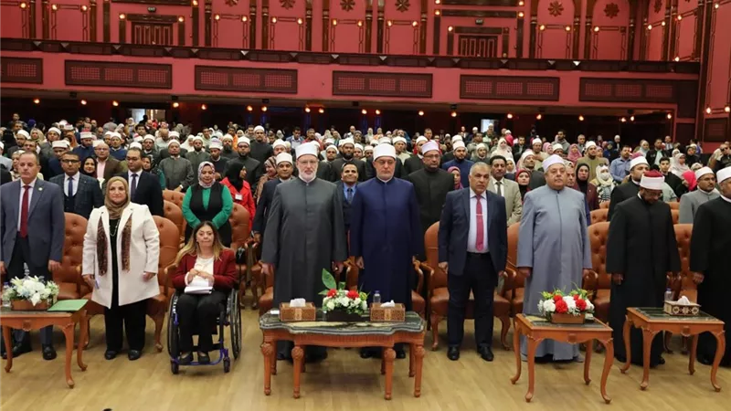  مفتي الجمهورية يشارك تكريم الأشخاص ذوي الإعاقة بالأزهر
