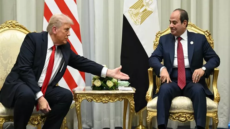 ترامب: الرئيس السيسي صديق لي وأرغب في استضافته