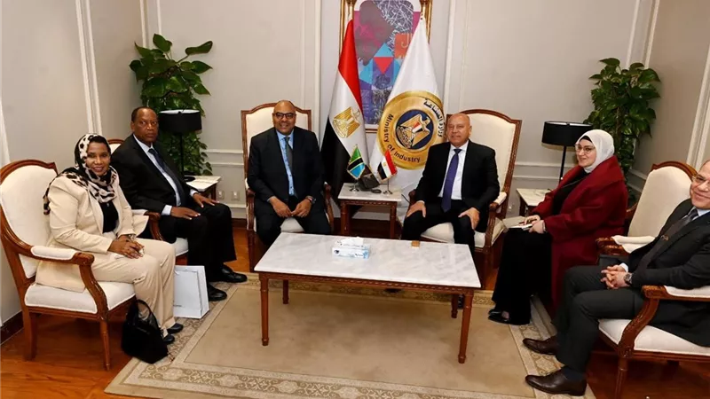 مصر وتنزانيا تتفقان على تعزيز التعاون الصناعي والنقل والبنية التحتية