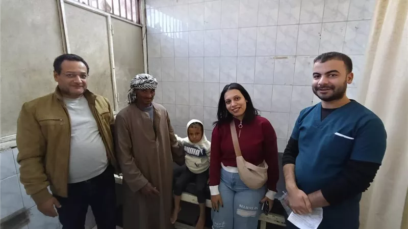 طوارئ مستشفى الفكرية بالمنيا تنقذ طفلًا من أزمة تنفسية حادة