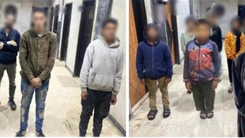 حاجة لله يا بيه .. ضبط 10 رجال وسيدات استغلوا 18 طفل فى التسول بالقاهرة