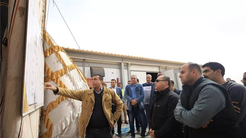 جولة تفقدية لرئيس هيئة تنمية الصعيد لمتابعة مشروعات الهيئة بمحافظة أسوان