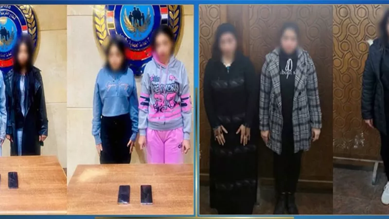 القبض على 7 فتيات لقيامهن بممارسة الأعمال المنافية للآداب بالإسكندرية والجيزة