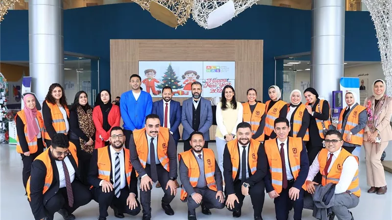 البنك الأهلي المصري ينشر بهجة العام الجديد في قلوب أبطال 