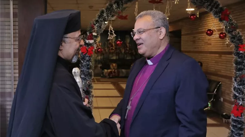 رئيس الطائفة الإنجيلية يستقبل بطريرك الأقباط الكاثوليك للتهنئة بعيد الميلاد المجيد