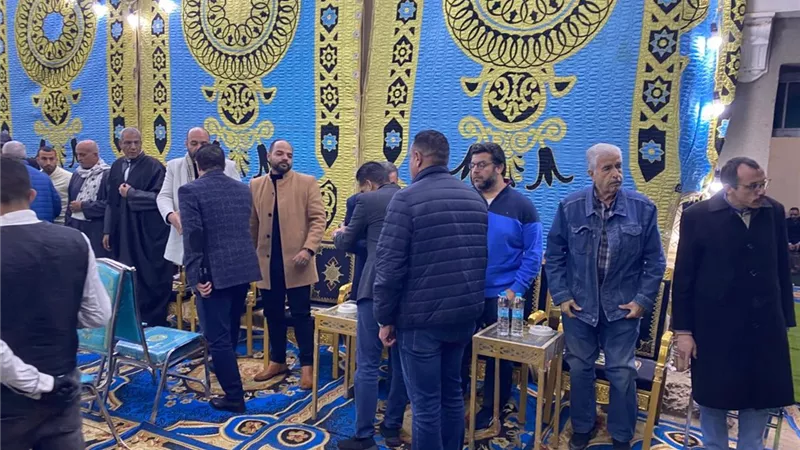 قيادات برلمانية وتنفيذية وشعبية تشارك في عزاء شقيق عمار الشريعي (صور)