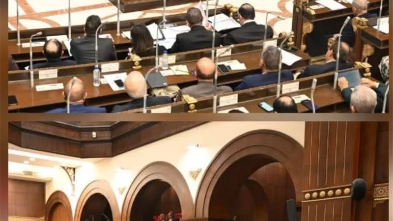 مجلس الشيوخ يستكمل مناقشة مشروع  قانون الضريبة على العقارات المبنية بحضور المستشار محمود فوزي