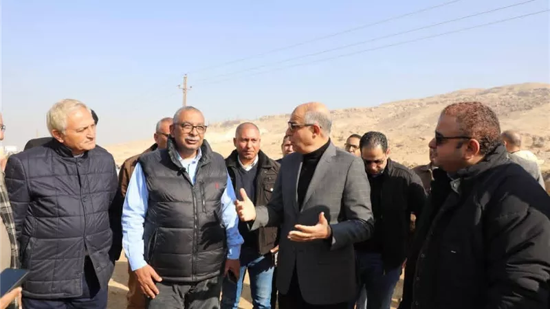 محافظ المنيا يتابع جاهزية محطة مياه الشيخ تمي ضمن «حياة كريمة»