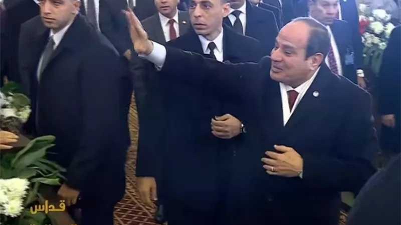 الرئيس السيسي يشارك باحتفالية عيد الميلاد المجيد بكاتدرائية ميلاد المسيح بالعاصمة الجديدة