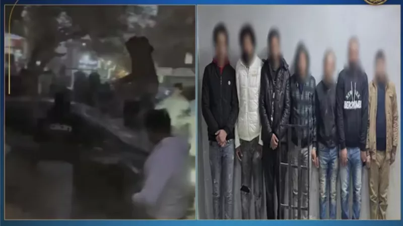 الداخلية تكشف ملابسات فيديو تحطيم سيارة على شخص بداخلها في فيصل