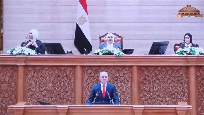 انطلاق الجلسة الافتتاحية لمجلس النواب للفصل التشريعي الثالث من العاصمة الإدارية الجديدة