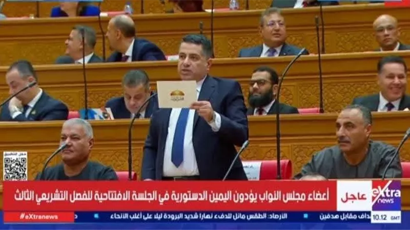 عماد الغراب يؤدي اليمين الدستورية نائبًا عن دائرة تلا والشهداء بمجلس النواب