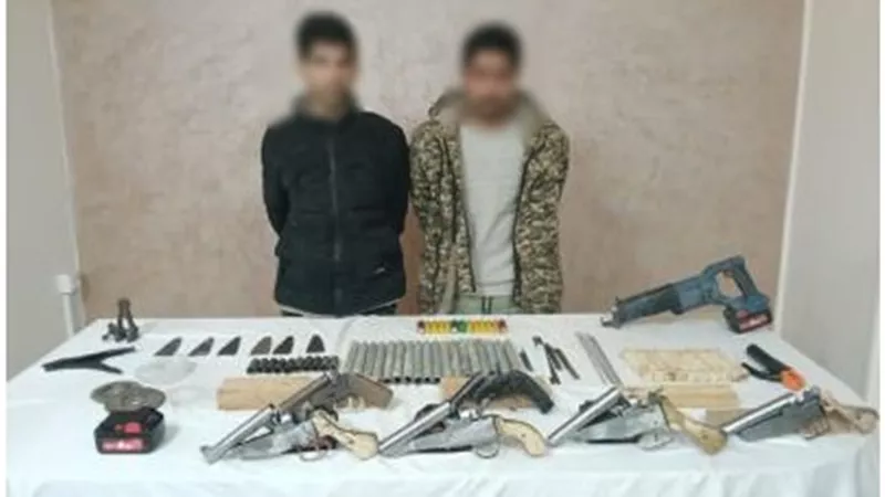الداخلية تضبط ورشة لتصنيع الأسلحة النارية بالظاهر