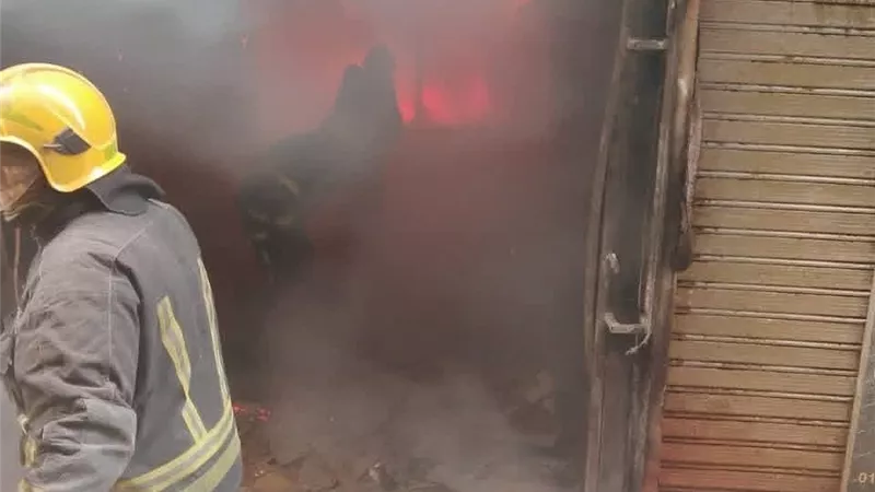 السيطرة على حريق داخل محل بعقار سكني بدرب الدهان بالجمالية