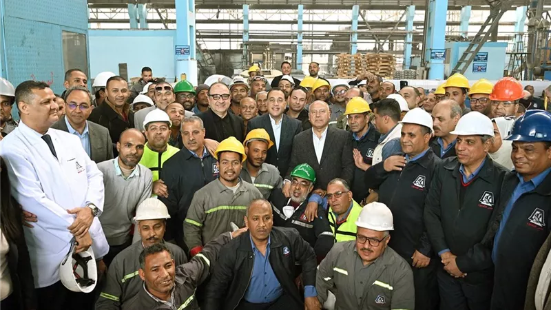 خطوط  إنتاج عالمية.. استثمارات ضخمة في مصر للألومنيوم لتعزيز السيادة الصناعية
