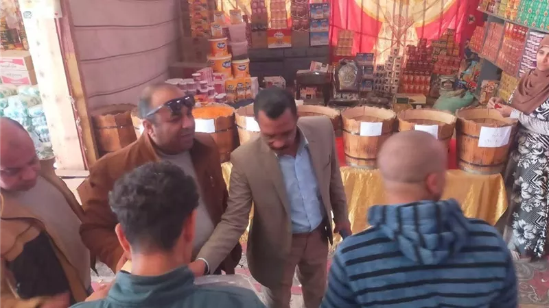 تموين المنيا يحرر 210 مخالفات ويضبط سلعا مدعمة قبل تهريبها