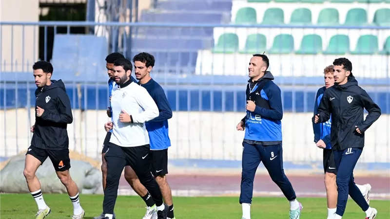 رباعي الزمالك الدولي ينتظم في التدريبات الجماعية