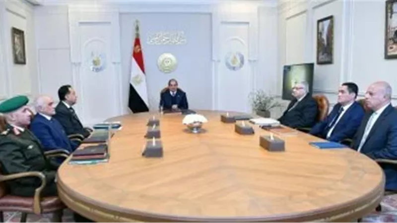 الرئيس السيسى يوجه بضرورة حوكمة التعاقد مع الشركات المصنعة للأجهزة التعويضية
