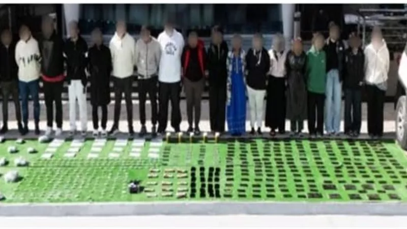 إحباط محاولة تهريب مخدرات بقيمة 110 ملايين جنيه وضبط تشكيل دولي