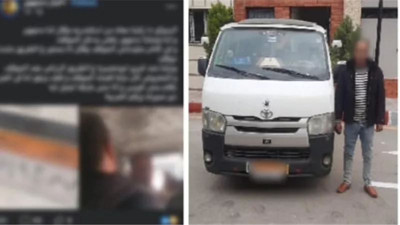 الداخلية تضبط سائق ميكروباص حاول إنزال الركاب بالإكراه بالبحيرة