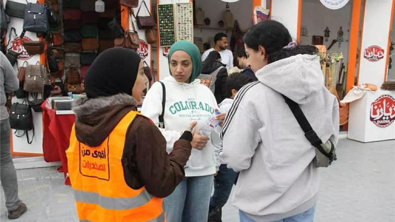 تفاعل كبير مع أنشطة صندوق مكافحة الإدمان بمعرض القاهرة الدولي للكتاب