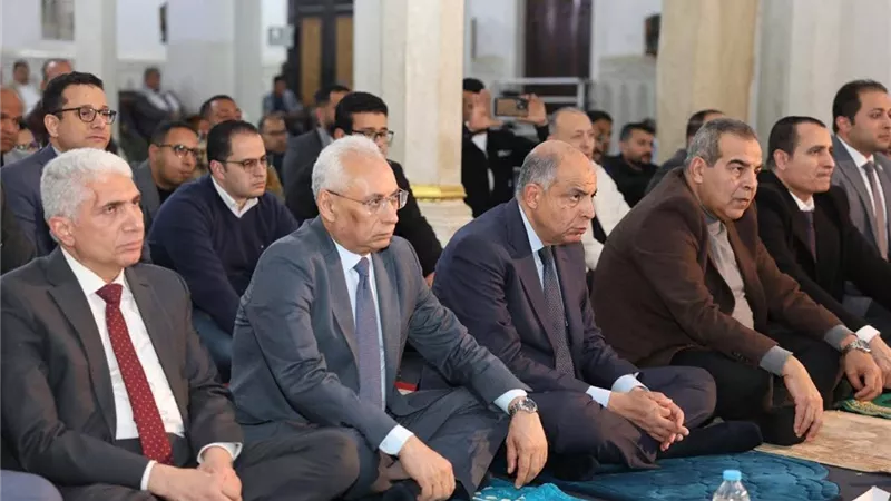 محافظ المنيا ورئيس الجامعة يشهدان الاحتفال بذكرى ليلة النصف من شعبان