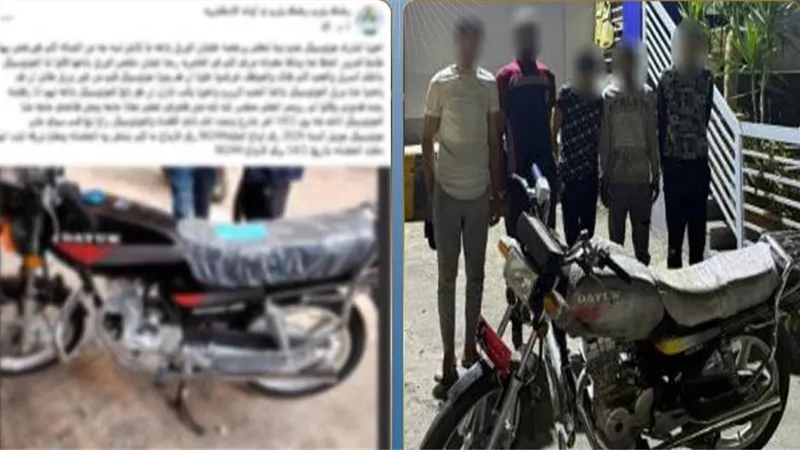 القبض على 5 متهمين بسرقة دراجة نارية من وحدة إيداع بالإسكندرية