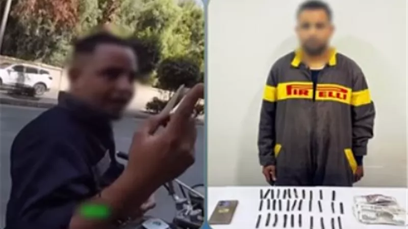 ضبط ديلر مخدرات أثناء محاولة بيع حشيش لسائح أجنبي بالأقصر