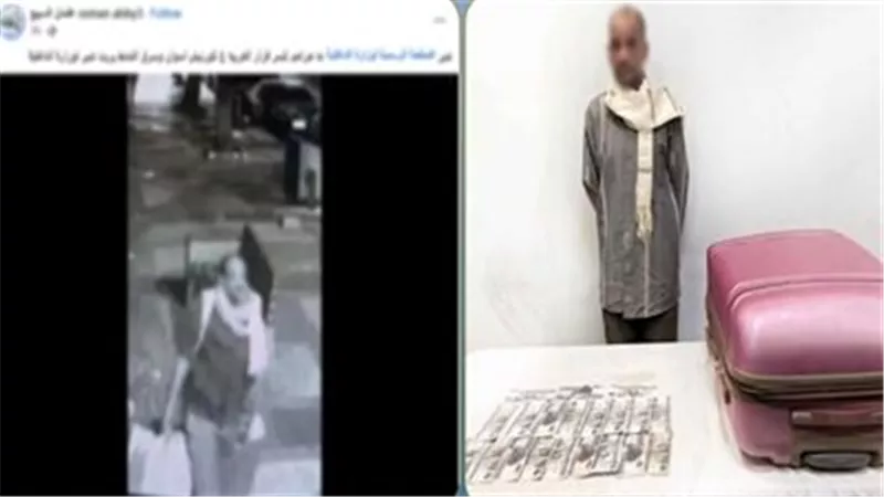 القبض على المتهم بكسر زجاج سيارة وسرقة متعلقات من داخلها بأسوان