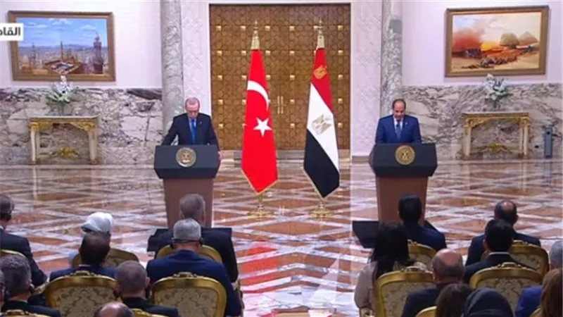 السيسي: زيارة أردوغان للقاهرة محطة مفصلية لتعزيز التعاون المصري التركي
