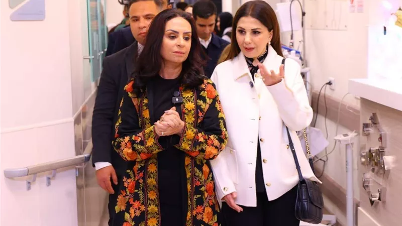 وزير التضامن تتفقد مستشفى أهل مصر وتشيد بنجاح علاج 10 حالات باستخدام زراعة الجلد الطبيعي