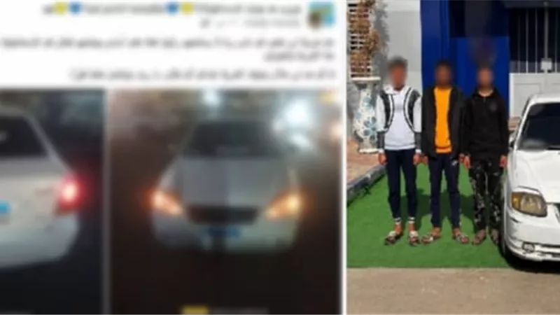 أمن الإسماعيلية ينجح في فك لغز سرقة سيارة بالإكراه بعد استغاثة على فيسبوك