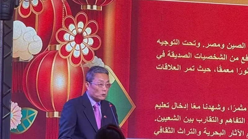 قنصل الصين بالإسكندرية: العام الحالي يوافق ذكرى مرور 70 عاما على العلاقات الدبلوماسية مع مصر