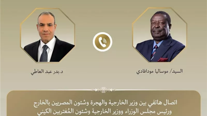 مصر وكينيا تؤكدان أهمية التنسيق المشترك حول قضايا حوض النيل والتنمية القارية