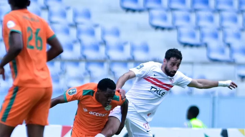 الإعلان عن حكام مباراة الزمالك وأوتوهو الكونغولي 