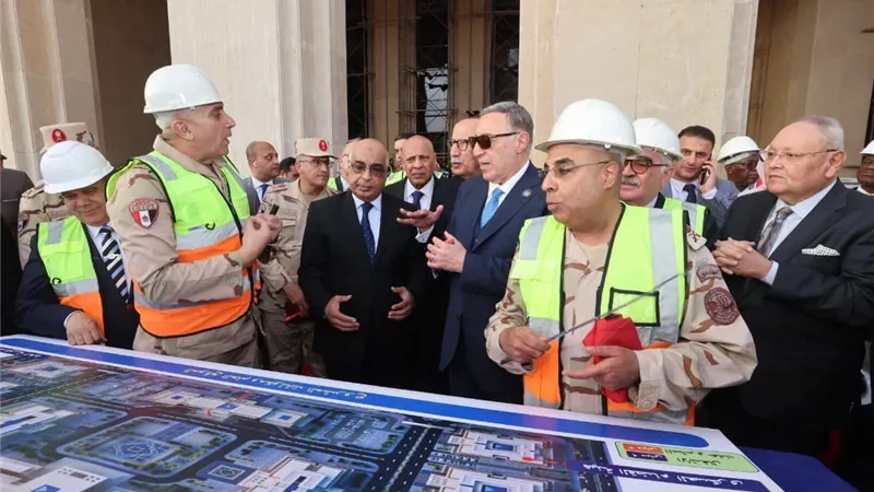 رؤساء المحاكم الدستورية الإفريقية يتفقدون مشروع مدينة العدالة بالعاصمة الإدارية