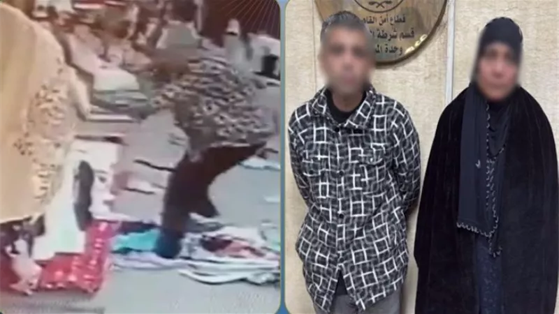 كشف حقيقة فيديو «فرض إتاوة على بائعة» بالحسين وضبط طرفي المشاجرة