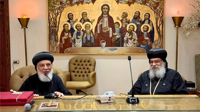 مطرانية سمالوط بالمنيا تستقبل أسقف الدول الإسكندنافية في ختام أسبوع الخدمة بمصر