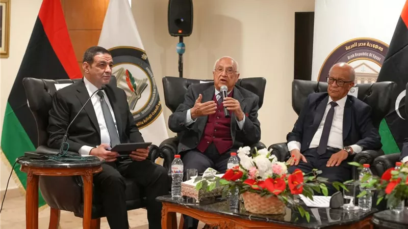 النائب العام يستقبل وفد النيابة العامة الليبية