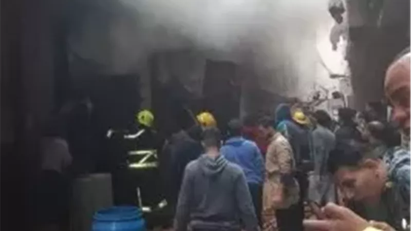 اختناق 3 أطفال في حريق شقة بكوبري الناموس شرق الإسكندرية والسيطرة السريعة على النيران