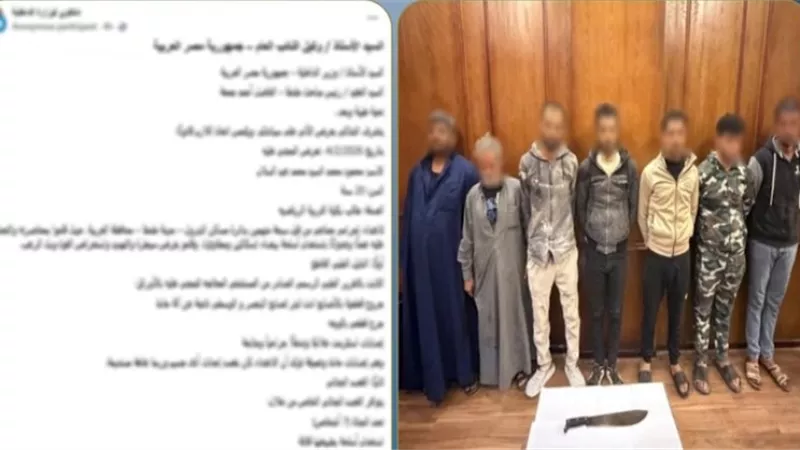 ضبط 7 أشخاص بالغربية بعد قطع أصبع طالب والتعدي على والدته